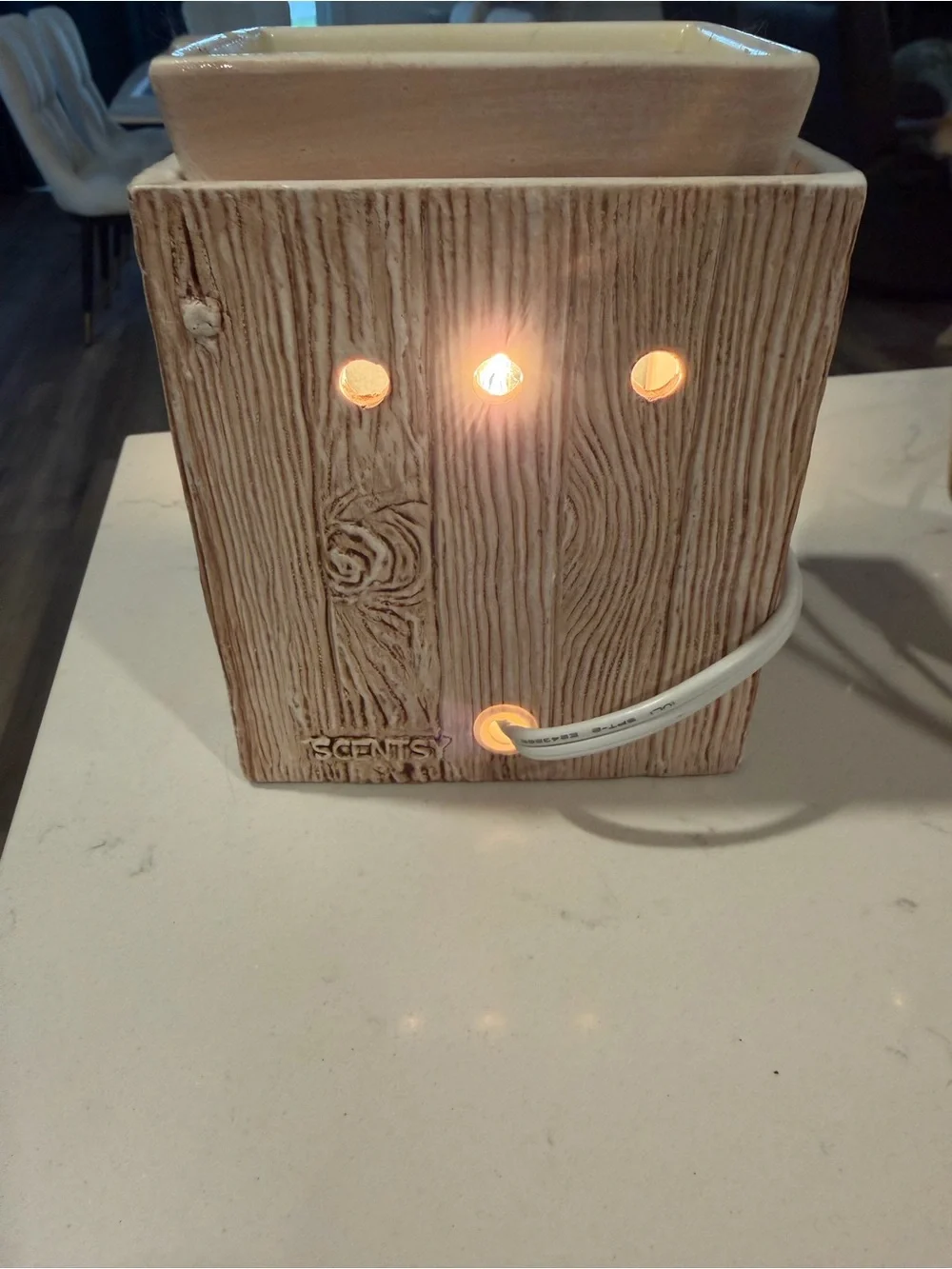Every Moment Matters Lighted Accent Lantern - wax warmer